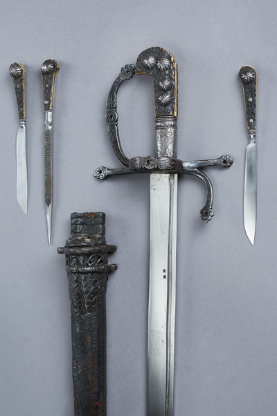 Jagddegen, Sachsen, 1662