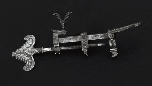 Magnificent tool of a gunsmith, Italy (Brescia?) c. 1600, signed Casamitlana