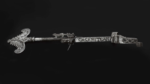 Magnificent tool of a gunsmith, Italy (Brescia?) c. 1600, signed Casamitlana