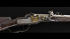 Wheellock rifle, German, 1670